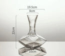 Wine Decanter - Diamond Style